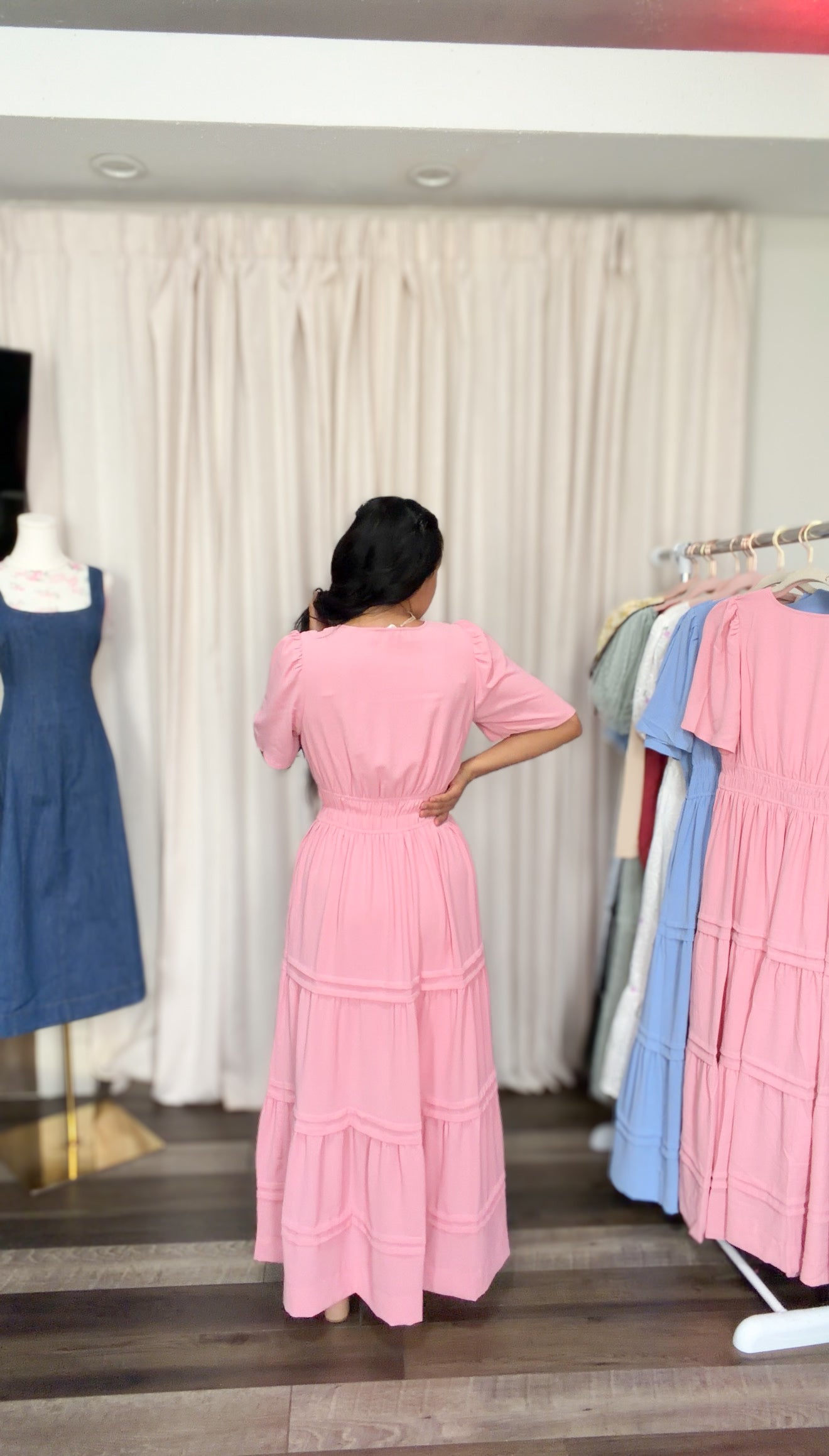 Bell Pink Dress