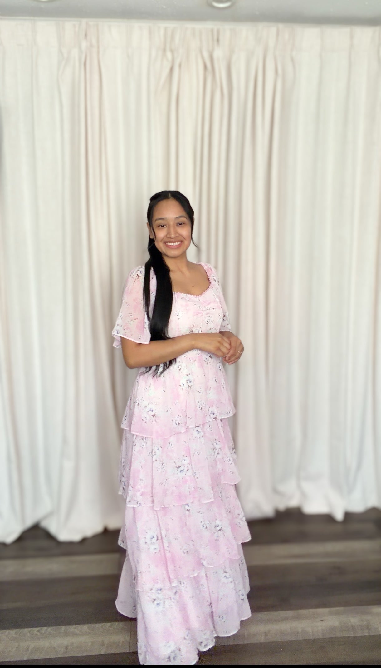 Rosalinda pink dress