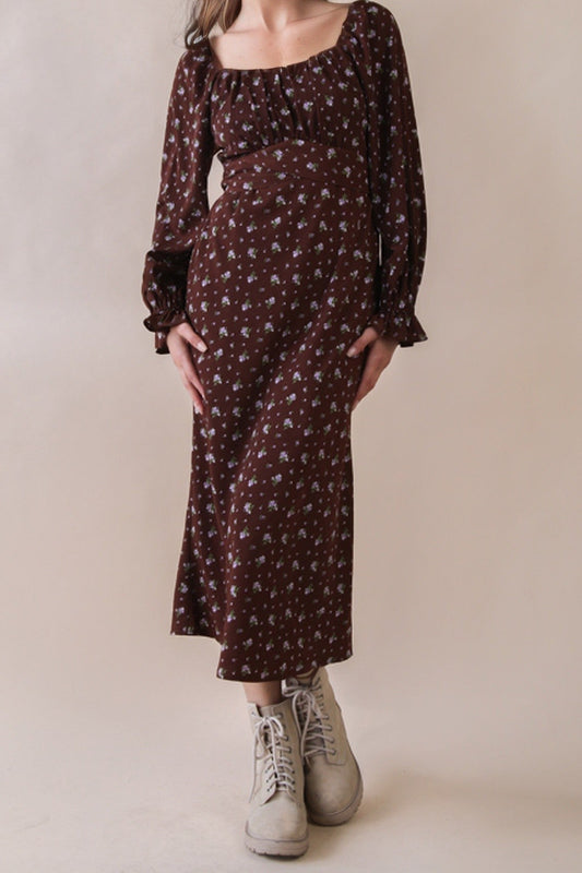 Chic Brown Dress