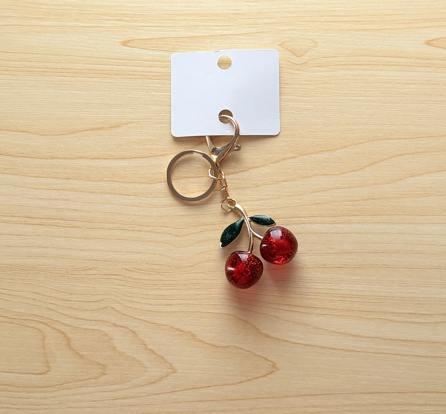 Cherry Keychain