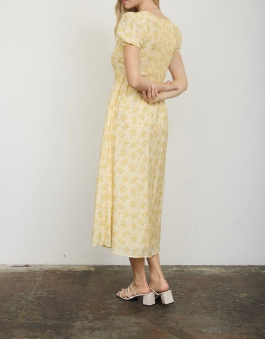 Cassandra Yellow Dress