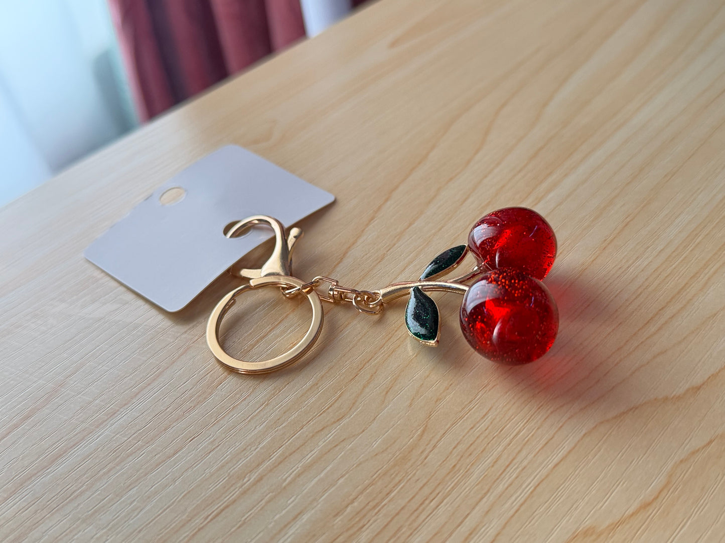 Cherry Keychain