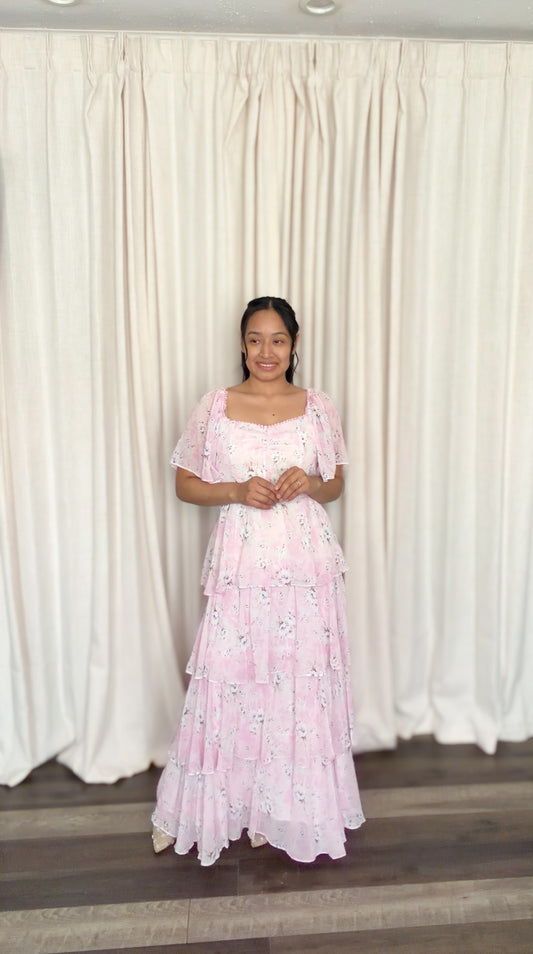 Rosalinda pink dress