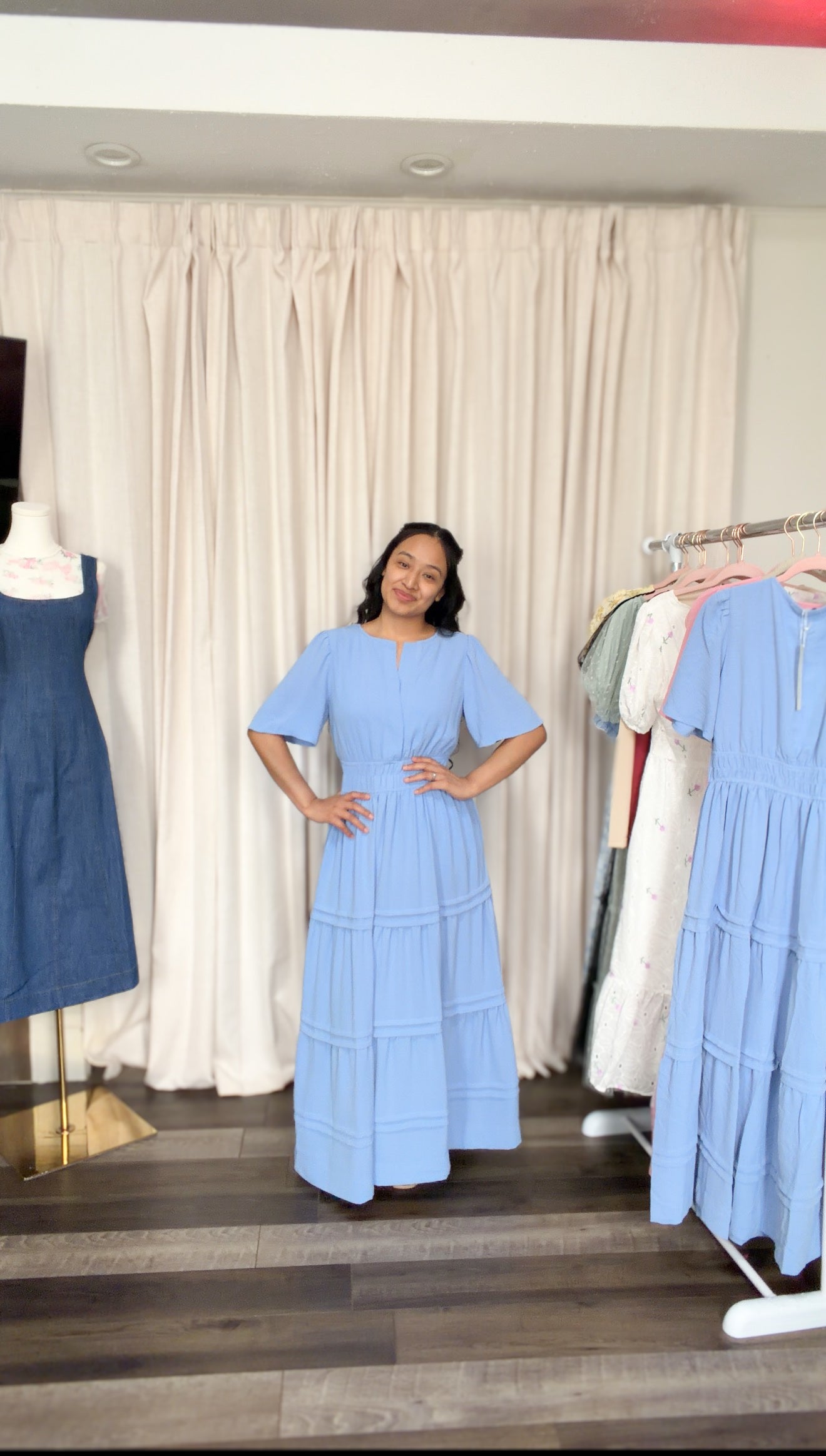 Bell Blue Dress